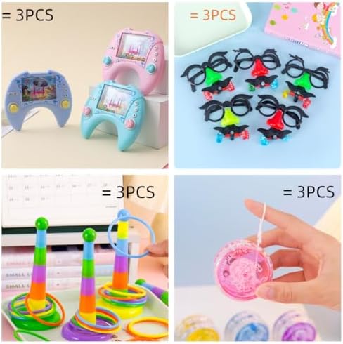 Moon Waves Party Favors Toys with Storage Case 66 PCS Bundle