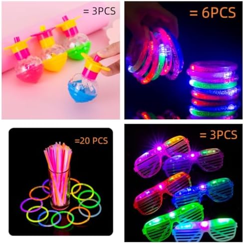 Moon Waves Party Favors Toys with Storage Case 66 PCS Bundle