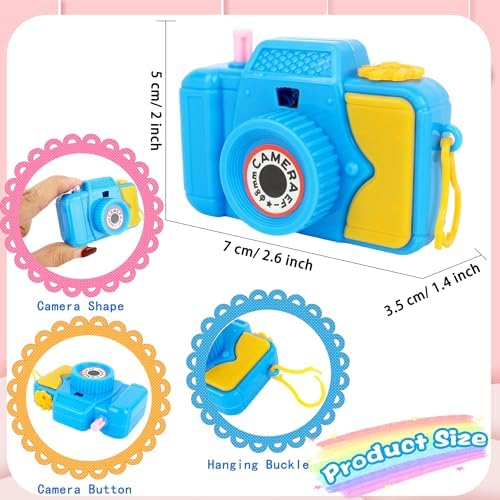 32 Pcs Mini Plastic Camera Toy Set for Kids