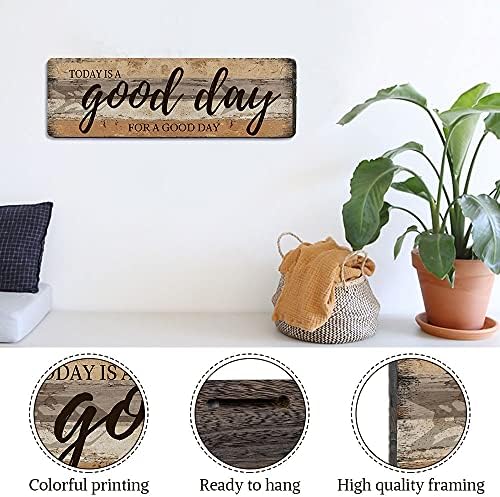 Today is A Good Day Wall Art Sign 16x5 Inches