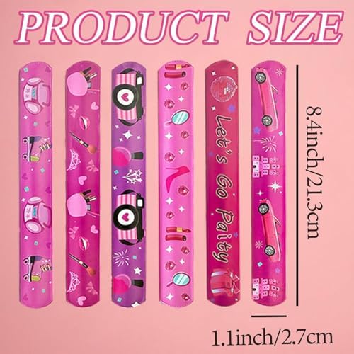 Pink Princess Party Favor Pack with 120 Pieces