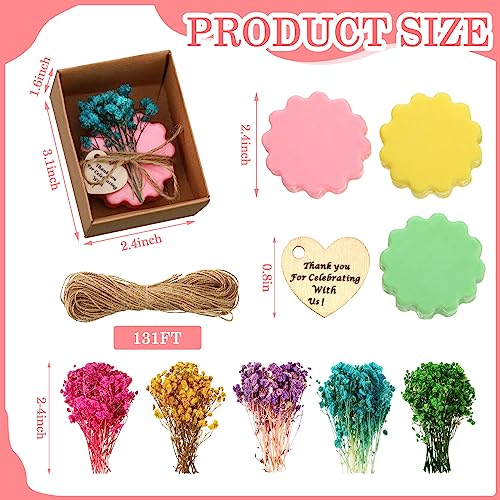 Kigeli 45pcs Soap Favors DIY Wedding Bridal Shower Gift Set