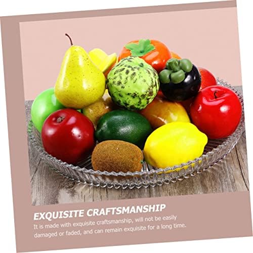 Zerodeko 4Pcs Plastic Fake Kiwi Fruit Decor