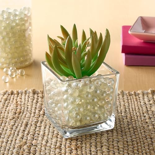 Ashland 12 Pack Clear Luster Mini Marble Decorative Filler