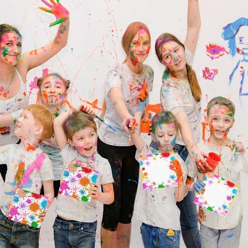 Art Paint Napkins 40Pcs Birthday Party Decorations