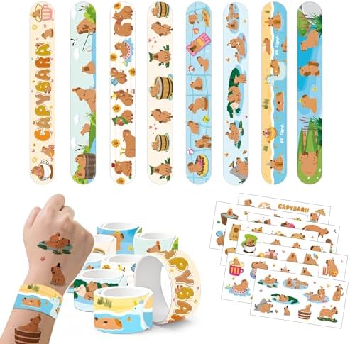 Capybara Party Favors 40 Pcs Cute Animal Accessories