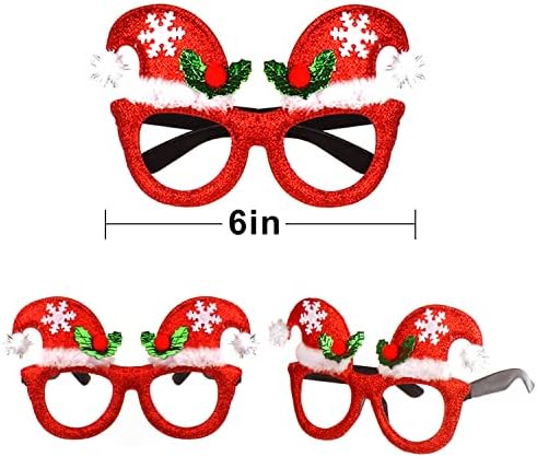 CCINEE Christmas Party Glasses Frames