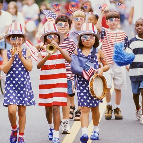 65pcs Patriotic Party Supplies for 4th of July Celebration