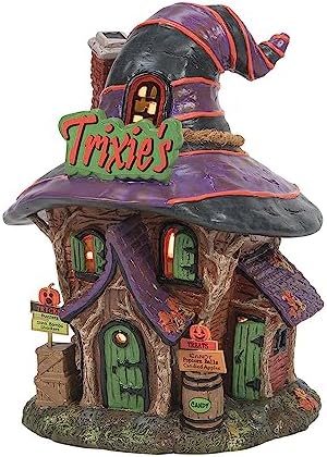 Department 56 Halloween Lit Building 795 Inch Multicolor