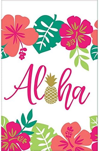 Amscan Aloha Party Table Cover 54x102