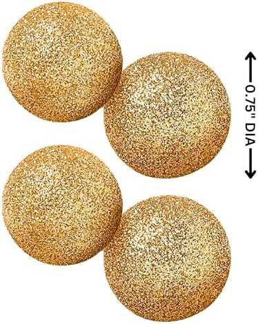 Fun Express Gold Glitter Vase Filler 40 Pieces