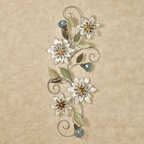 Touch of Class Serene Blooms Wall Art - Metal