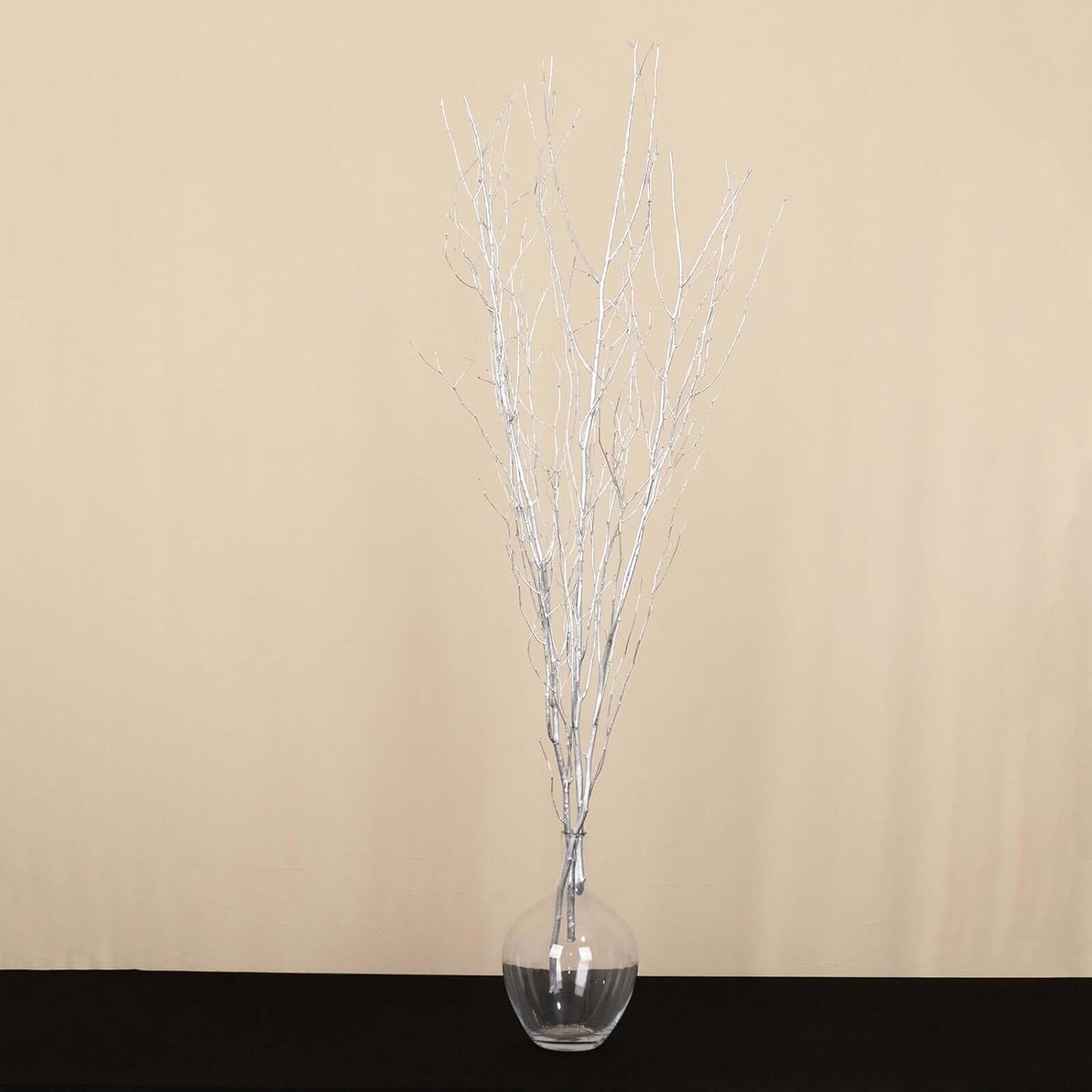 Efavormart 6 Pack Metallic Silver Birch Tree Vase Fillers