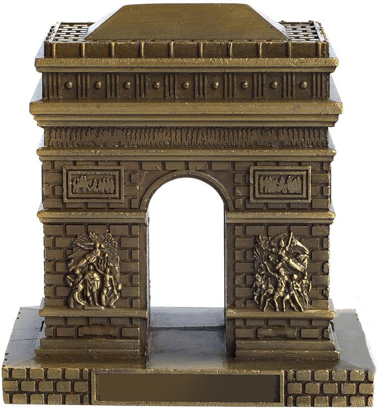 Zovie Paris Arch of Triumph Statue Figurine 32in Tall