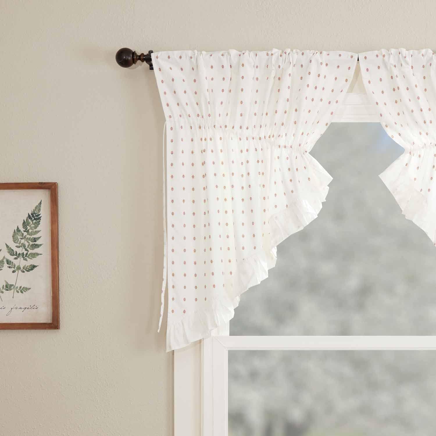 Piper Classics Abigail Prairie Curtains Set of 2 1