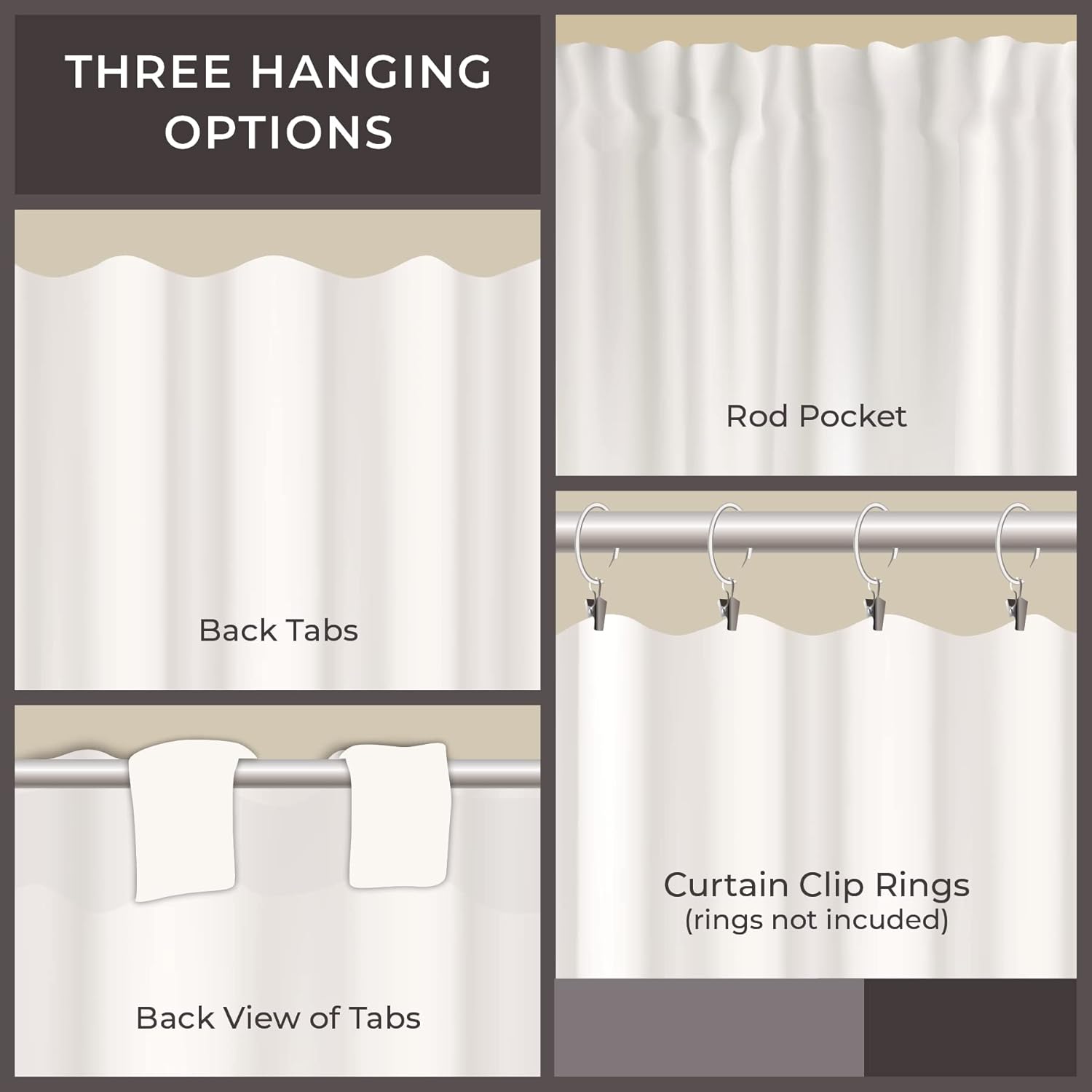 Piper Classics Abigail Prairie Curtains Set of 2 1