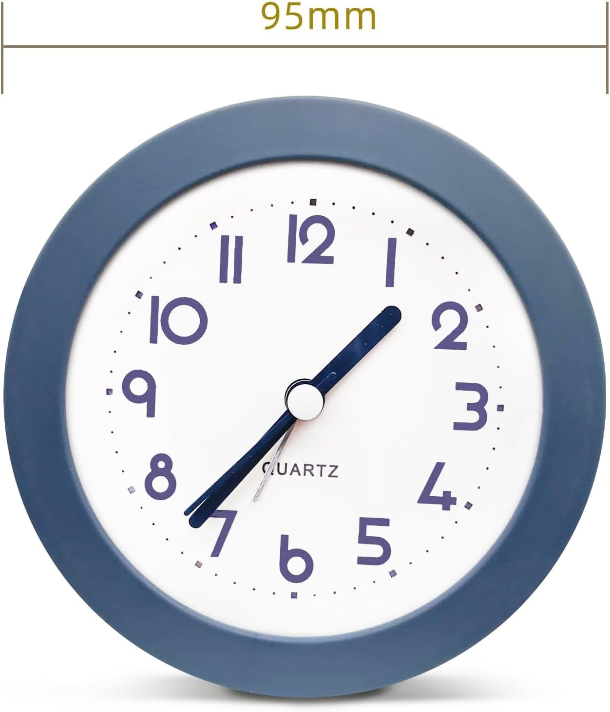 HIQU and HIST Blue 45 Inch Analog Alarm Clock with Backlight