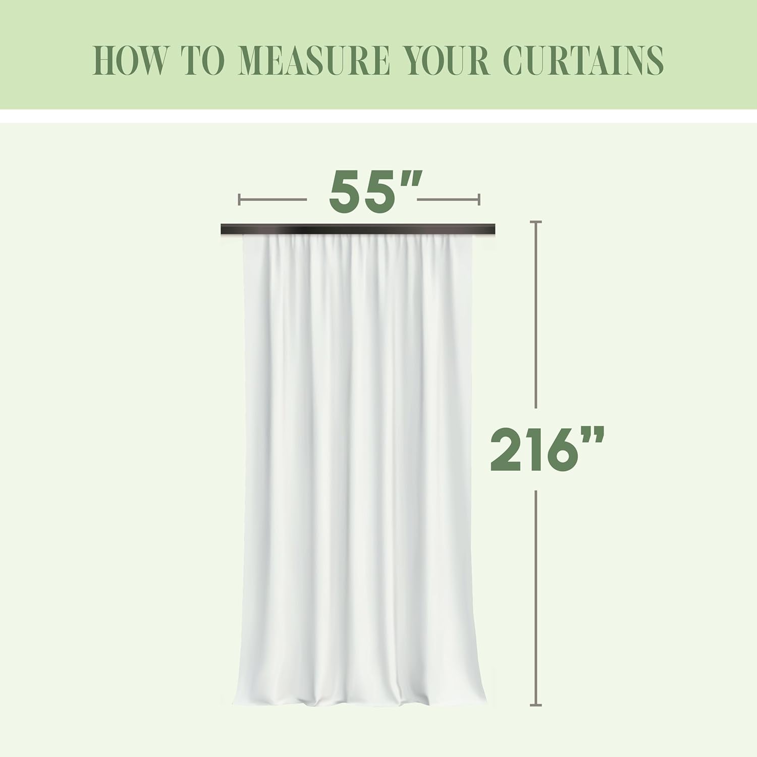Elegant Comfort Lightweight Sheer Curtain Valance - 216 Inch Long - Burgundy