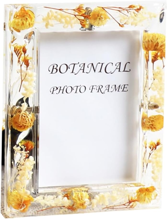 Botanical Picture Frame with 35x5 4x6 5x7 Sizes