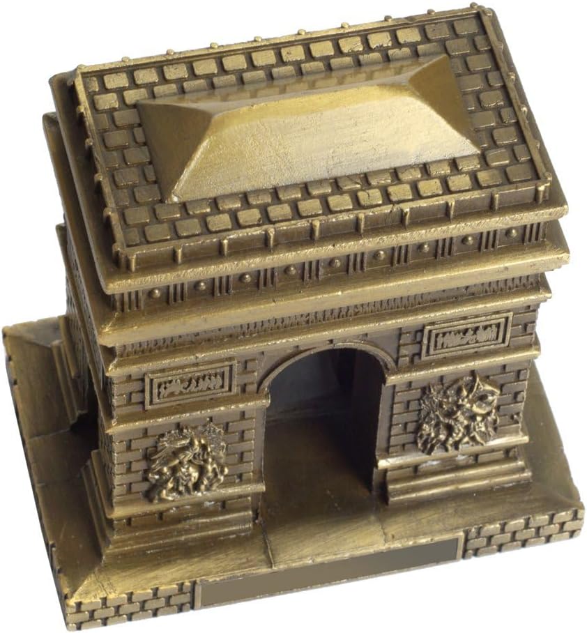 Zovie Paris Arch of Triumph Statue Figurine 32in Tall