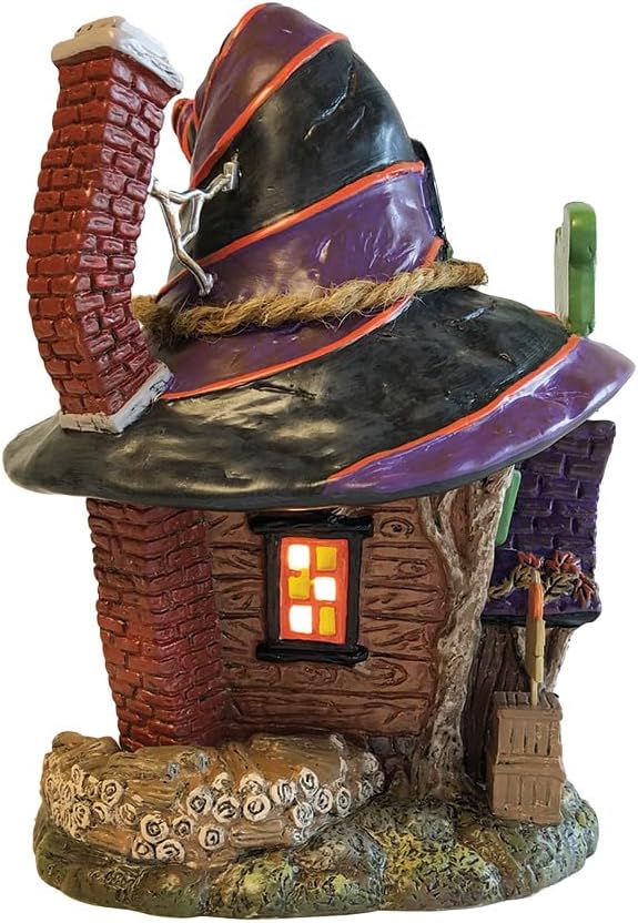 Department 56 Halloween Lit Building 795 Inch Multicolor