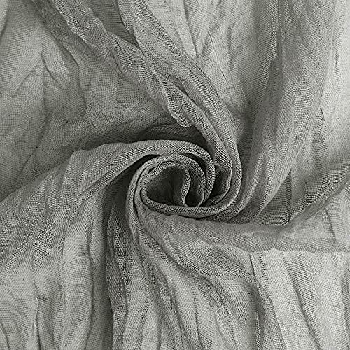5 Gray Cheesecloth Napkins for Events and Parties