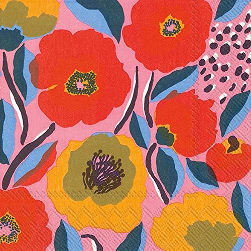 IHR Ideal Home Party Napkins Marimekko 3-Ply 65x65 20-Count