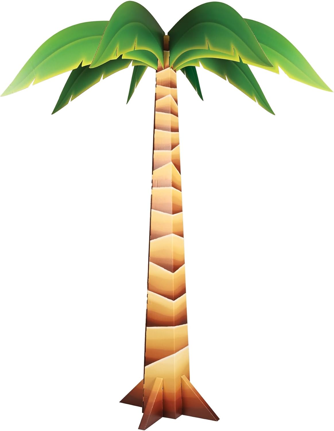 Beistle 73 x 6 3D Cardboard Palm Tree Prop