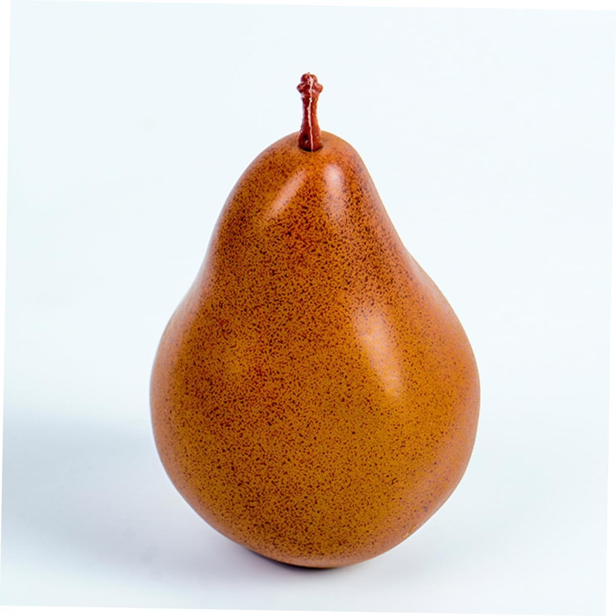 VICASKY 2Pcs Lifelike Faux Pears Artificial Fruit Display Prop