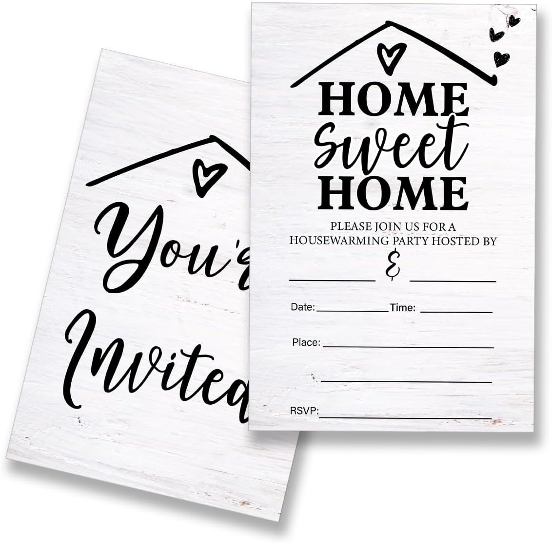 EUDOSI Housewarming Invitations Set of 20 with Envelopes