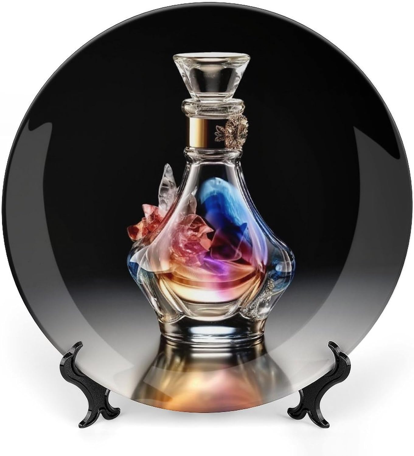 71 Inch Decorative Plate with Display Stand