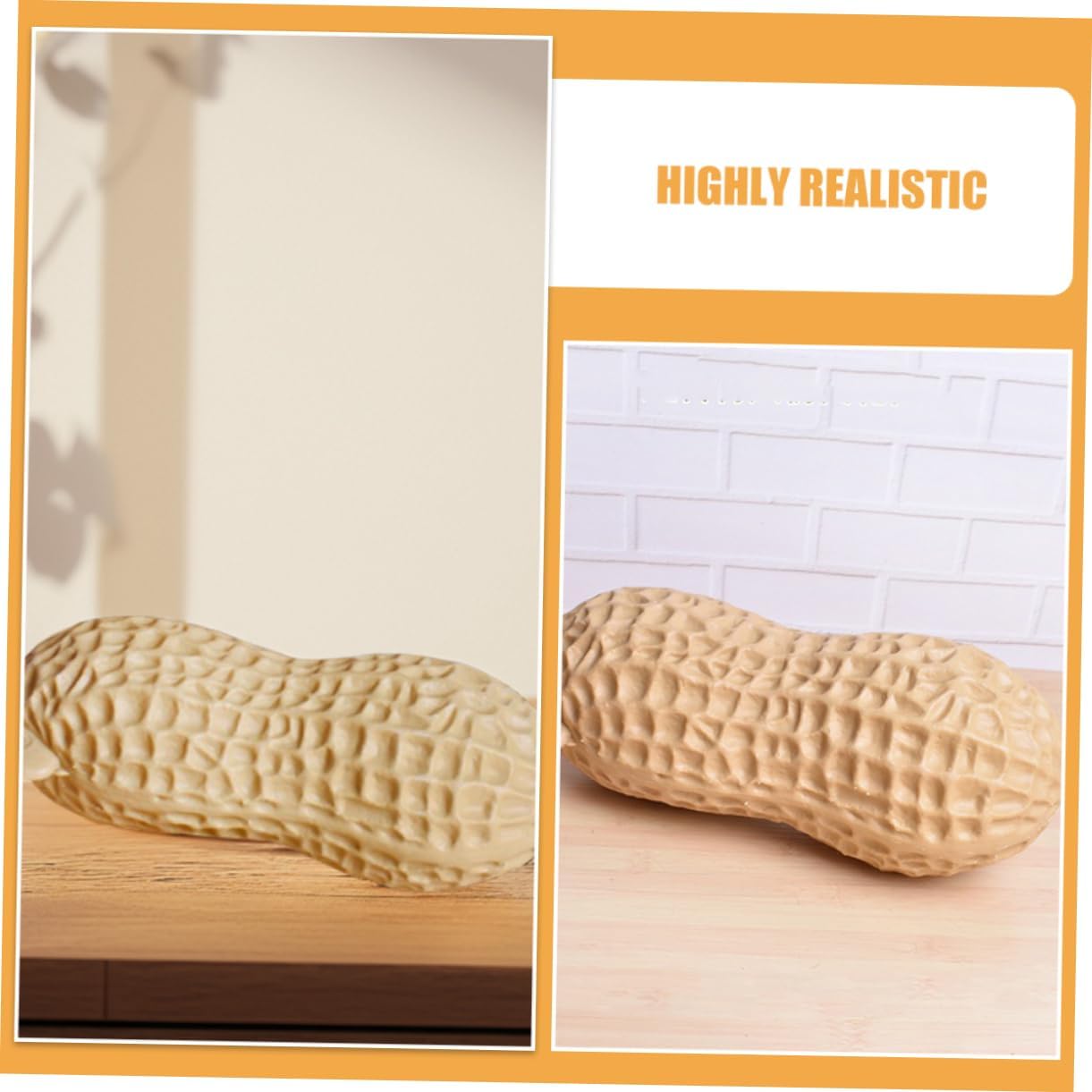 Zerodeko Giant Artificial Peanut Display Prop