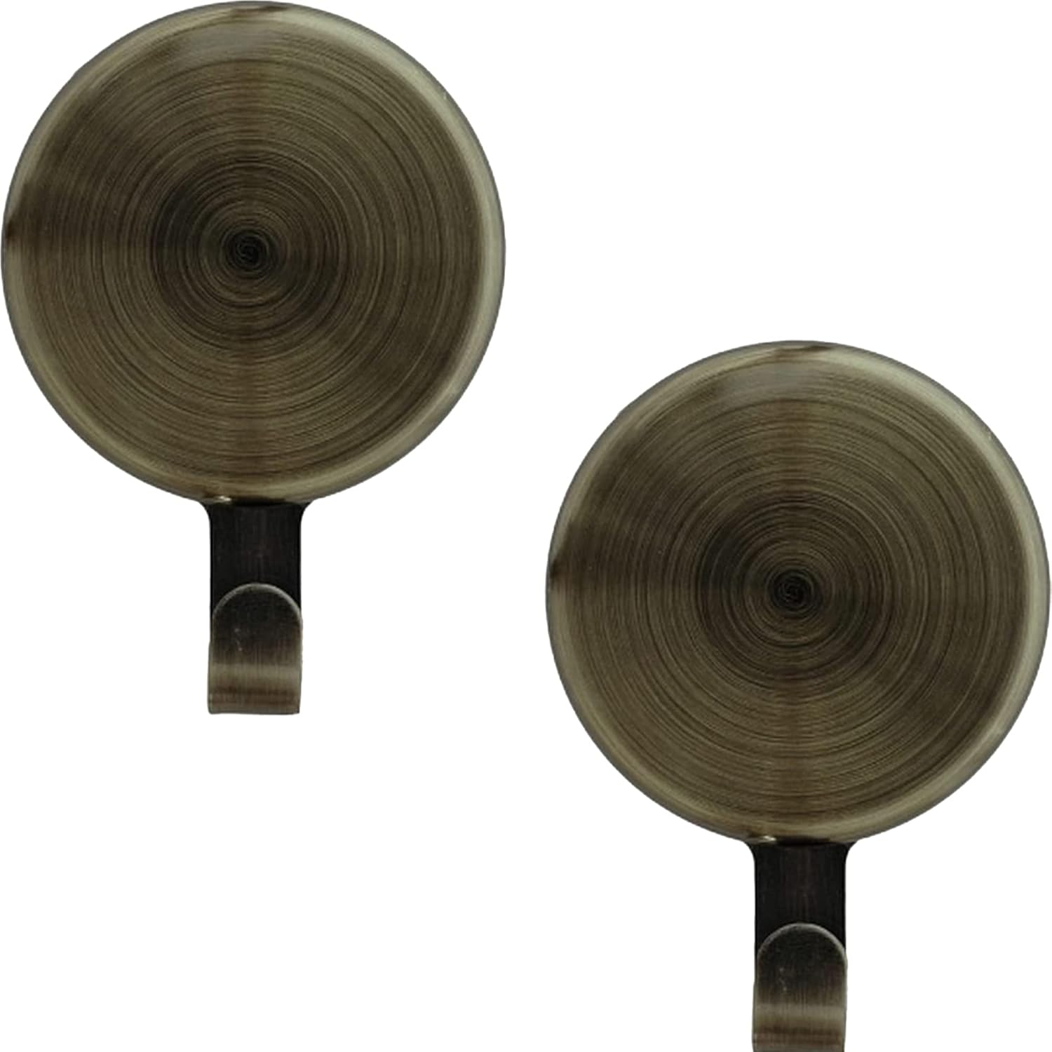 Haute Decor Magnetic Wreath Hanger Set of 2 - Antique Brass