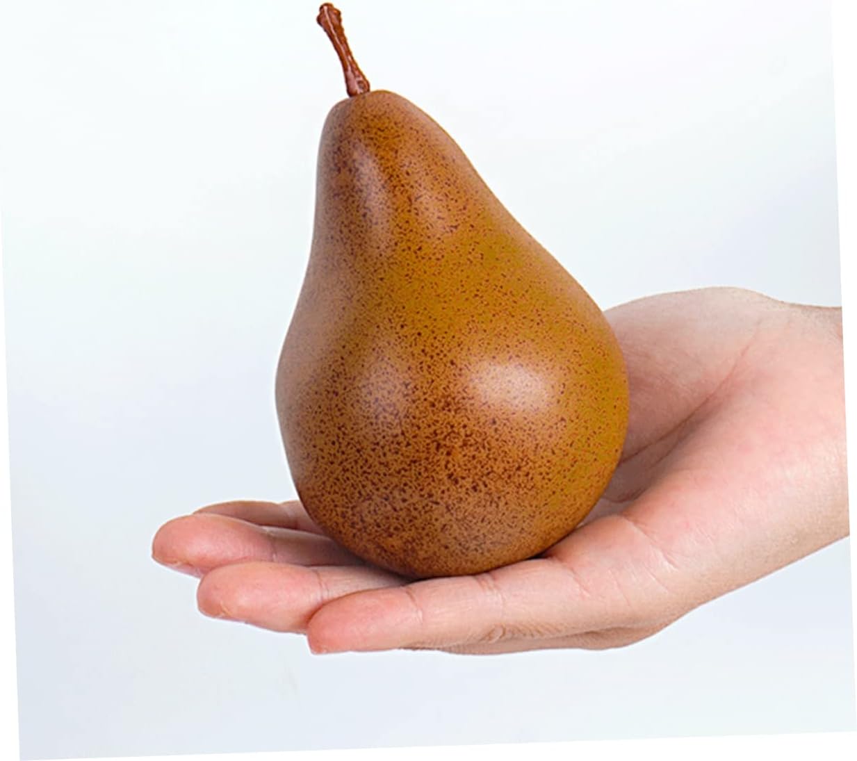 VICASKY 2Pcs Miniature Fake Pears Desktop Decor