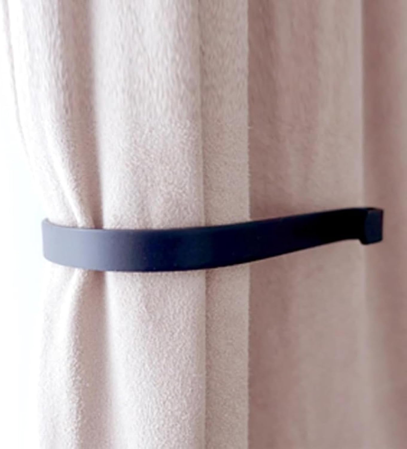 Refila Curtain Holdbacks Set of 2 Black Metal