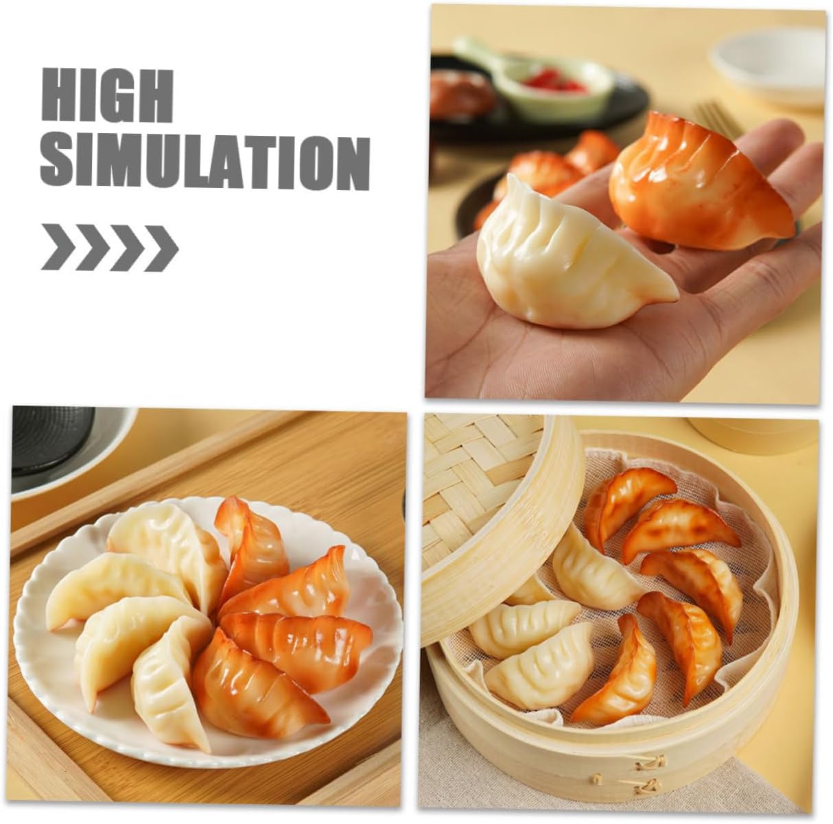 Realistic Artificial Dumpling Models for Restaurant and Party Displays