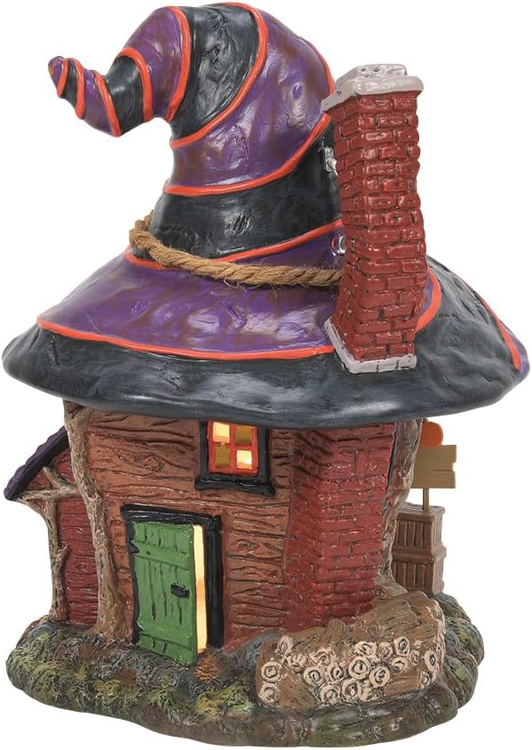 Department 56 Halloween Lit Building 795 Inch Multicolor