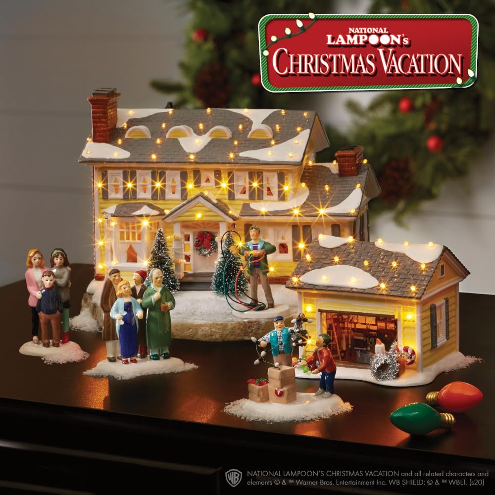 Department 56 Christmas Vacation Clark and Rusty Figurine
