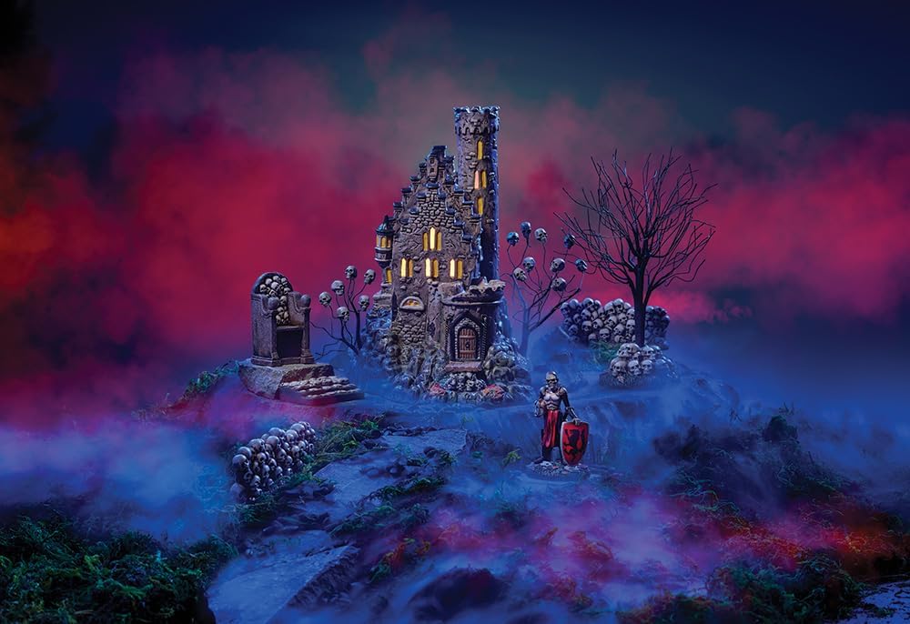Department 56 Halloween Castle Calvaria Lit Building