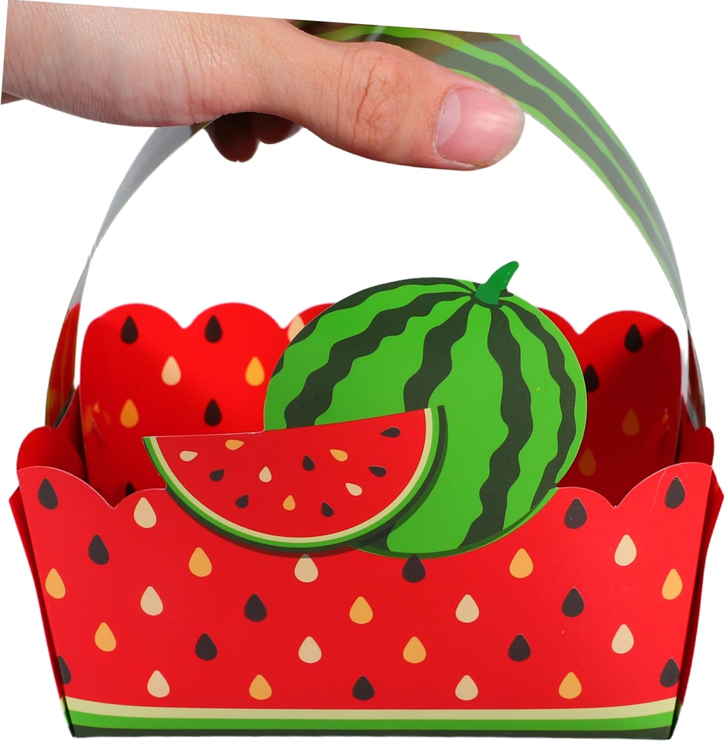 20pcs Summer Watermelon Snack Boxes for Birthday Parties