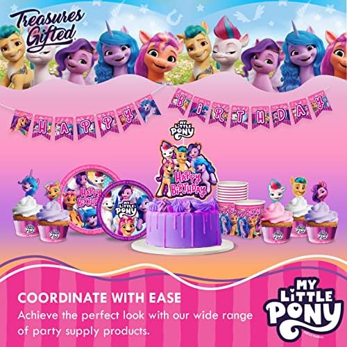 Treasures Gifted My Little Pony Dessert Plates 16ct - 7in