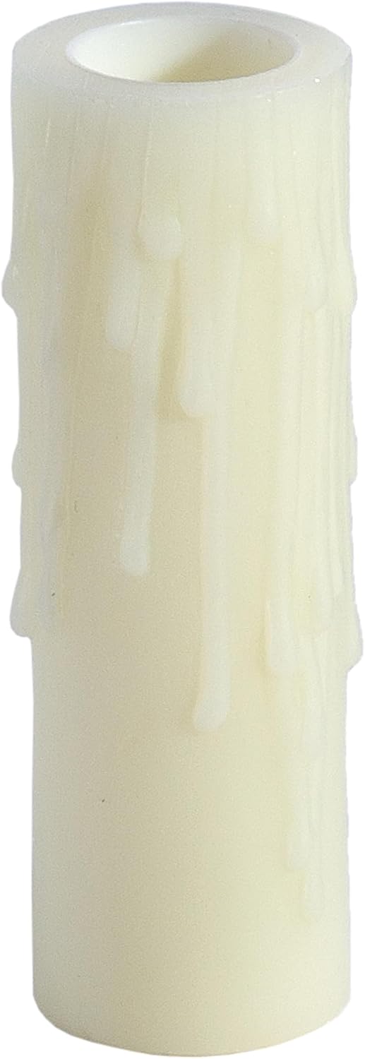 BP Lamp 4 Inch Ivory Candelabra Candle Cover