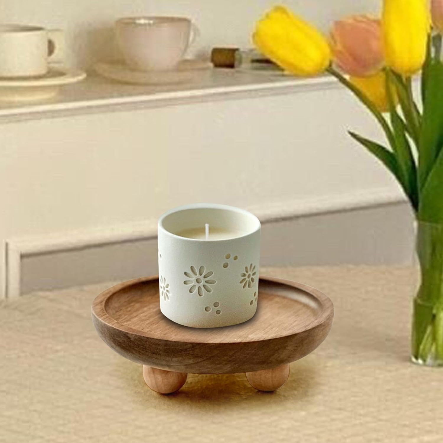 Small Wooden Riser for Display and Decor