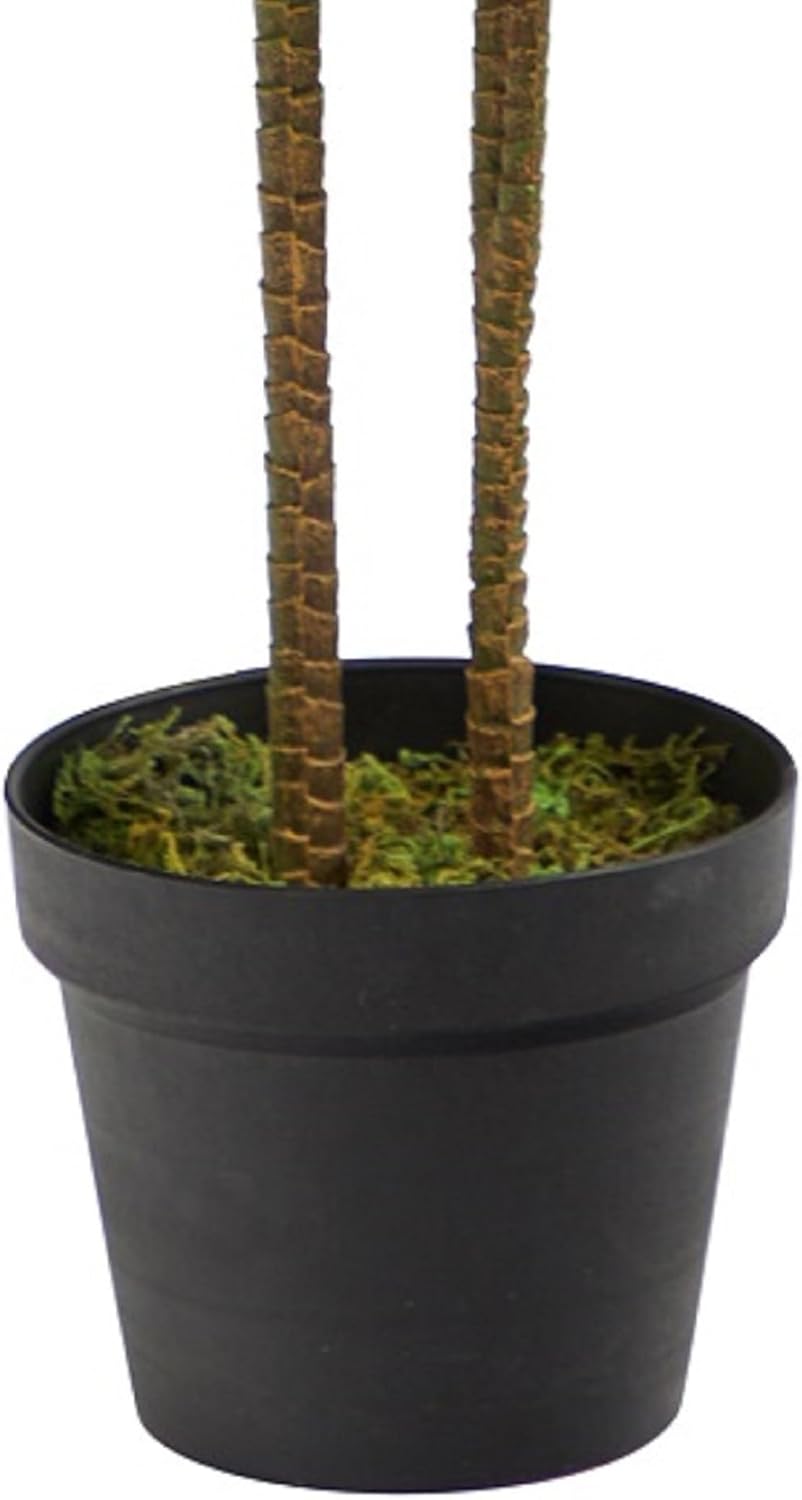 Nearly Natural 48in Dracaena Silk Plant Real Touch Green