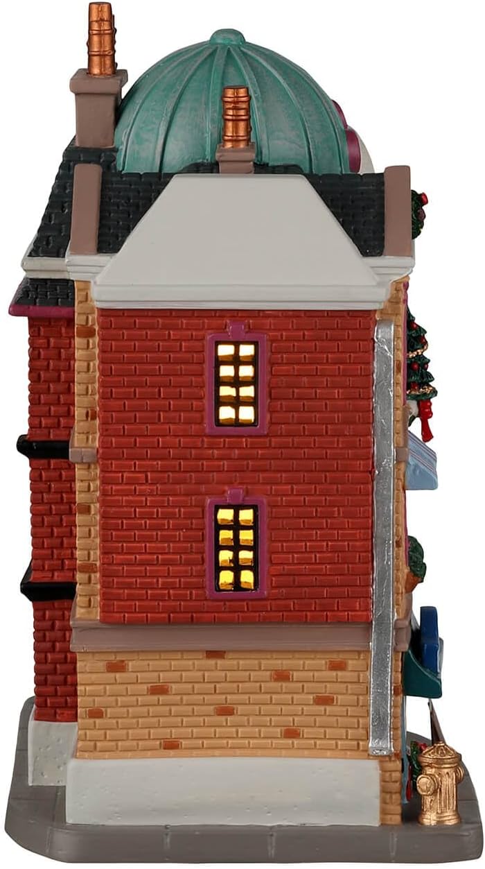 LEMAX The Gables Apartments 6 Feet Lighted Building
