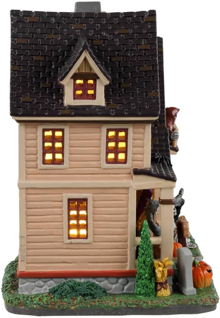 LEMAX Spooky Town Trick Or Treat Lighted Building