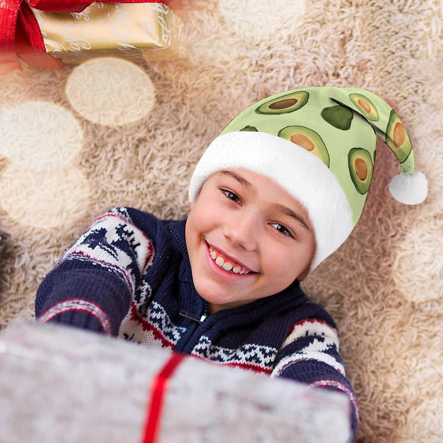 NWGHM Santa Hat Christmas Party Headwear for Adults