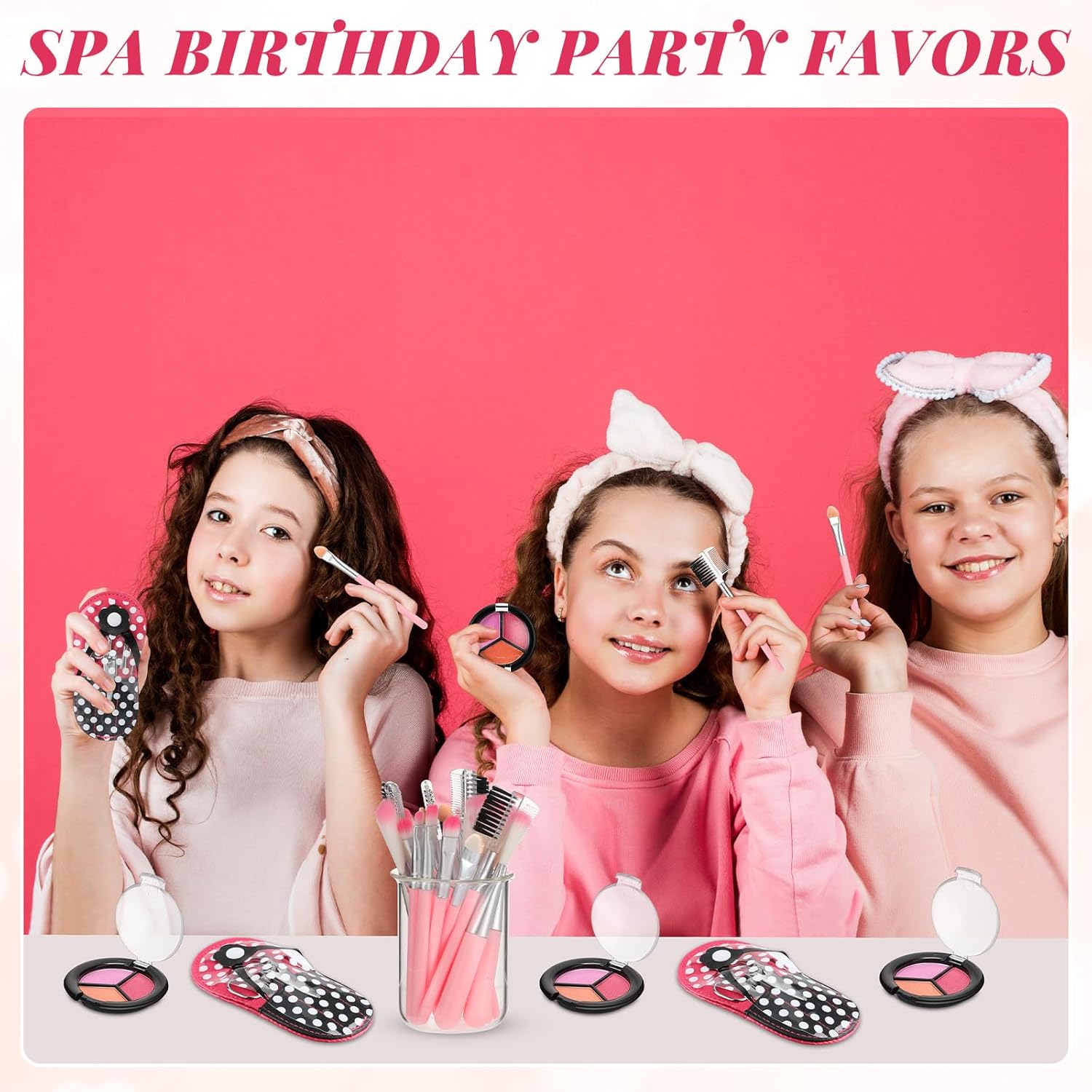 12 Sets Kids Spa Party Kit for Girls Makeup and Manicure Supplies