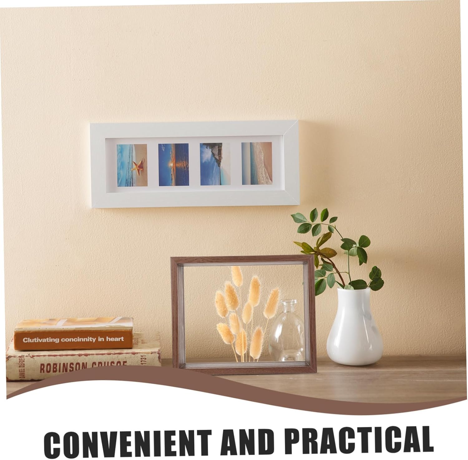 MAGICLULU Dried Flower Frame for Desktop Display