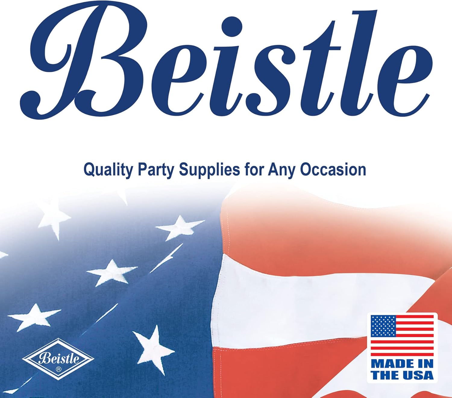 Beistle Patriotic Star Whirls Hanging Decorations
